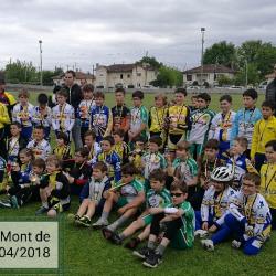 Course sur la piste de Mont de Marsan